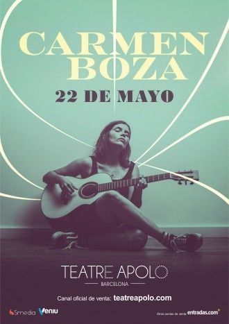 Carmen Boza en concierto