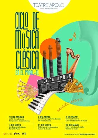 Ciclo de música clásica en el Paral·lel