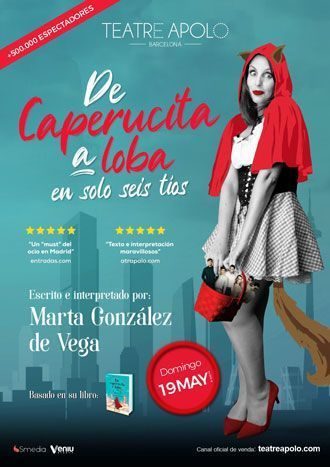 De Caperucita a loba en solo seis tíos