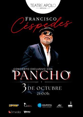 Pancho Céspedes en concierto