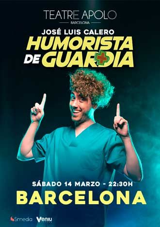 José Luis Calero. Humorista de guardia