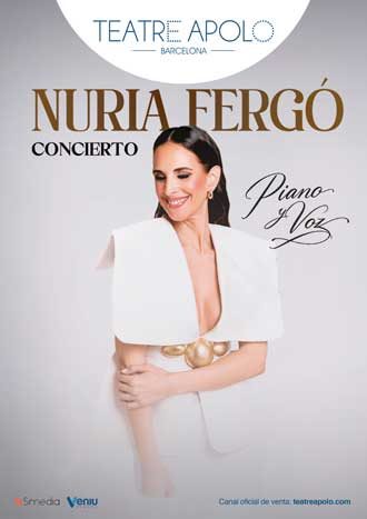 Nuria Fergó. Concierto Piano y Voz