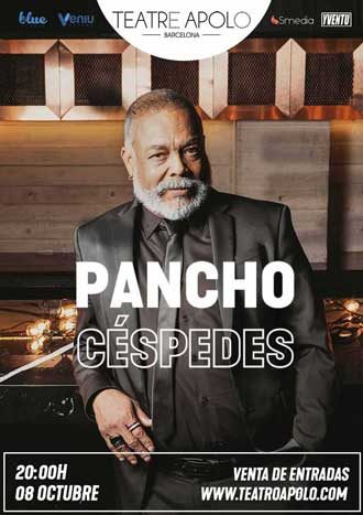 Pancho Céspedes en concierto