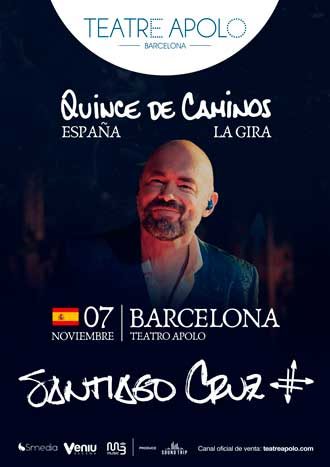Santiago Cruz - Quince de caminos, La gira