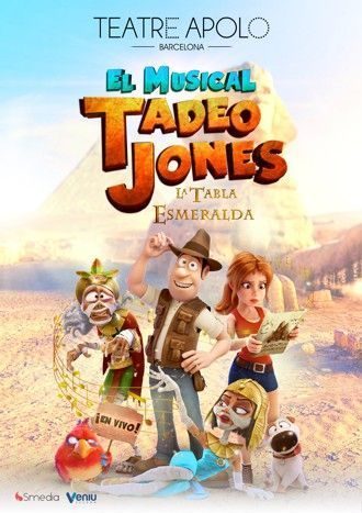 Tadeo Jones y la tabla esmeralda, el musical