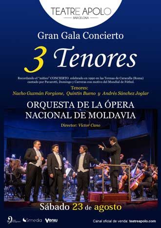 Gran Gala Concierto Tres Tenores